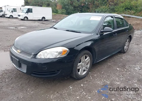 2014 Chevrolet Impala Limited Lt из США, поврежденный, VIN 2G1WB5E38E1126275